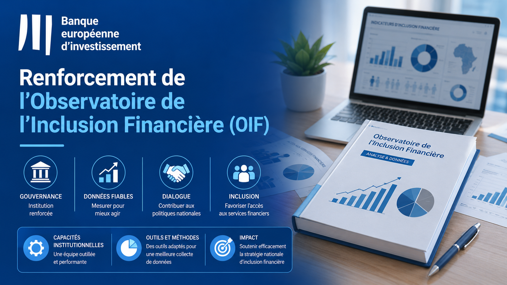 Renforcement de l'Observatoire de l'Inclusion Financière (OIF)