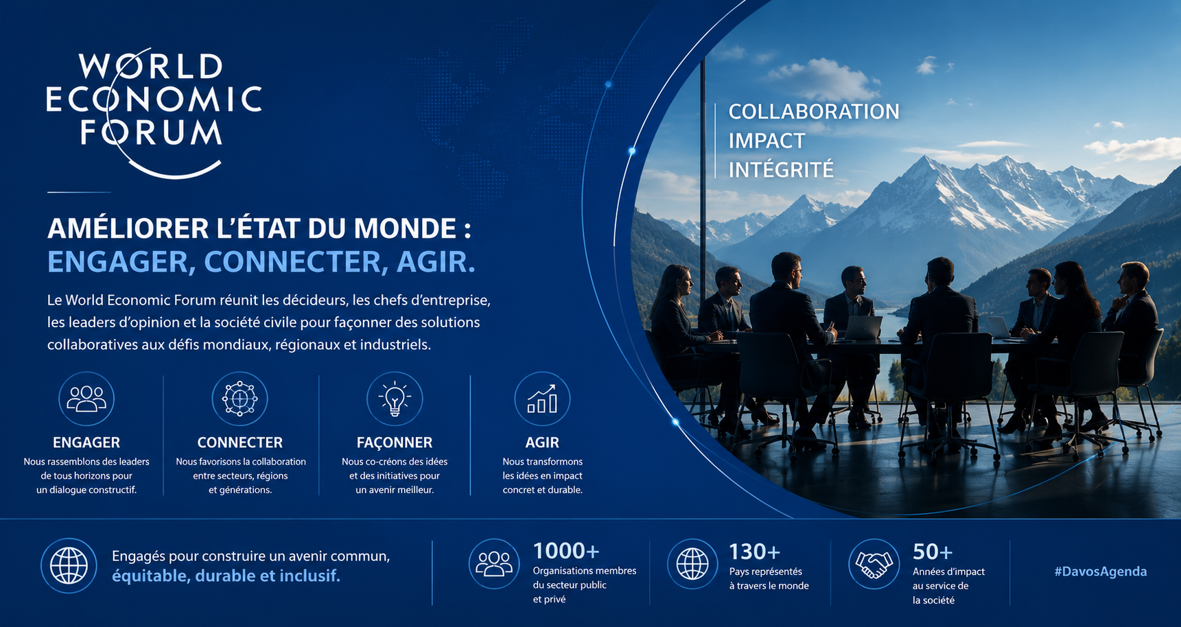 Engagement IACE au World Economic Forum