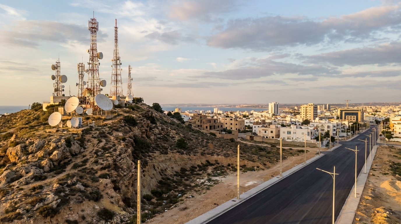 Les infrastructures de connectivité en tunisie 2019