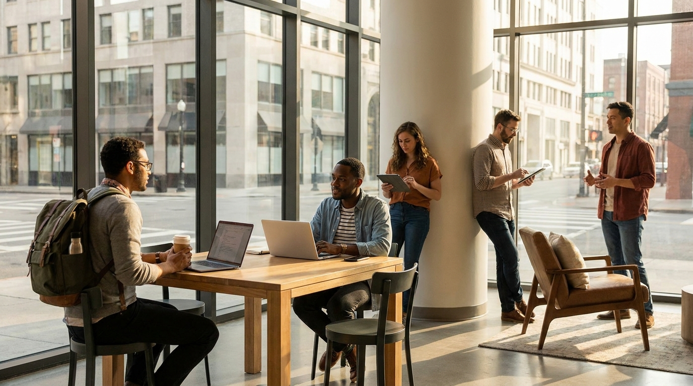 Publication | Hybrid Work Models: Between Employees